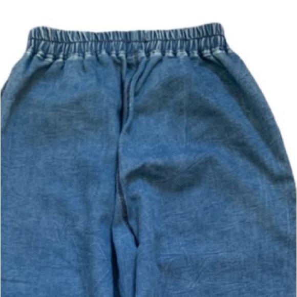 Easel Blue Denim Joggers NWOT 20$ FIRM💥 - Picture 5 of 10